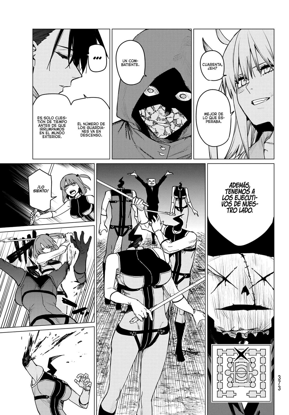 Sentai Daishikkaku Capitulo 99: Batalla de tres frentes, parte 5 página 4