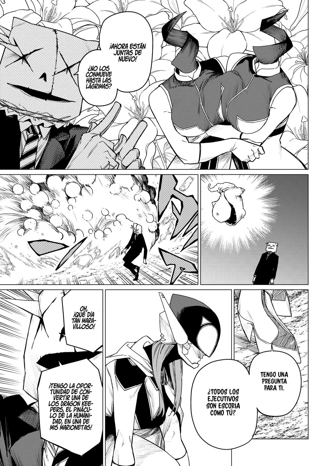Sentai Daishikkaku Capitulo 99: Batalla de tres frentes, parte 5 página 6
