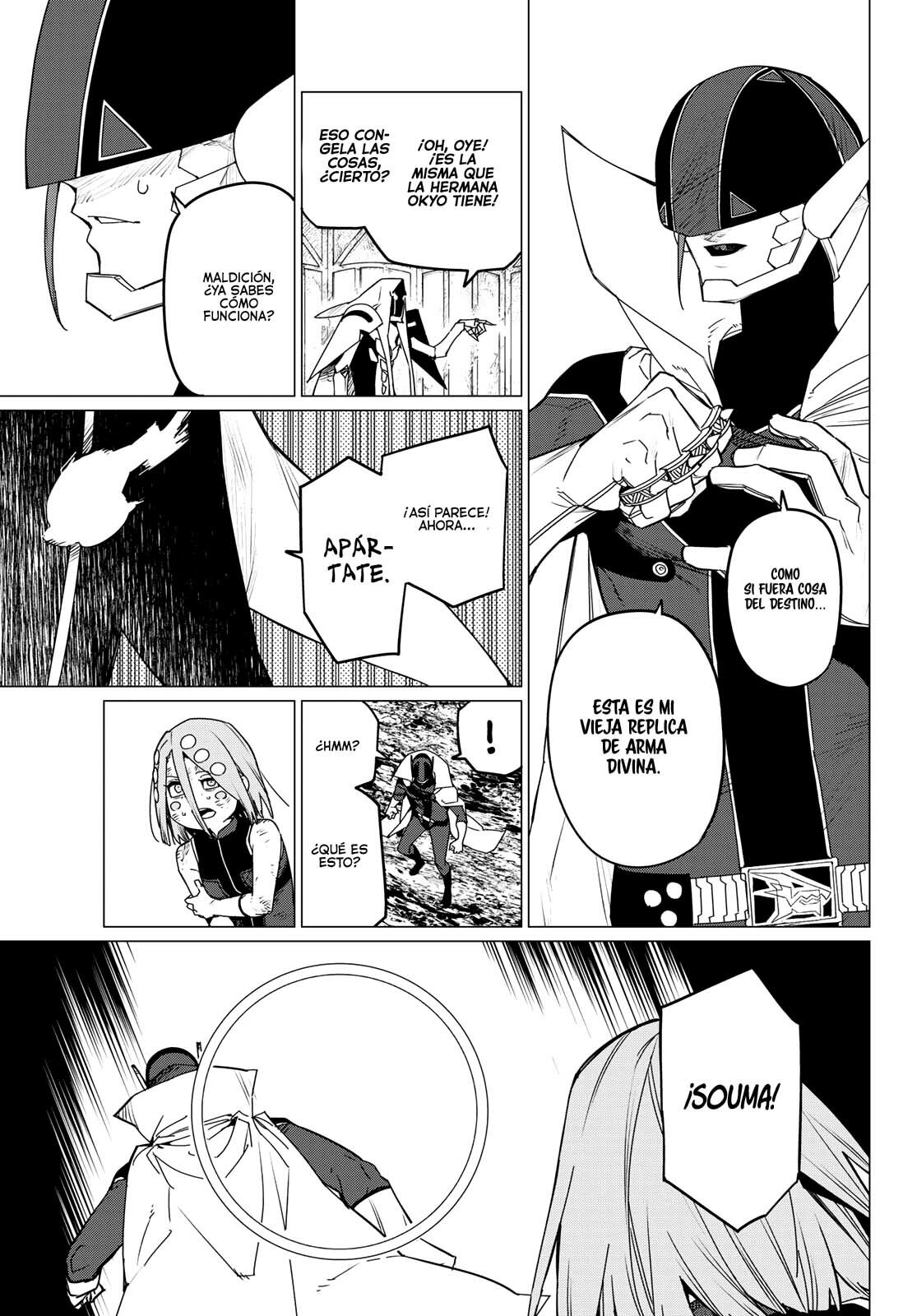 Sentai Daishikkaku Capitulo 99: Batalla de tres frentes, parte 5 página 8