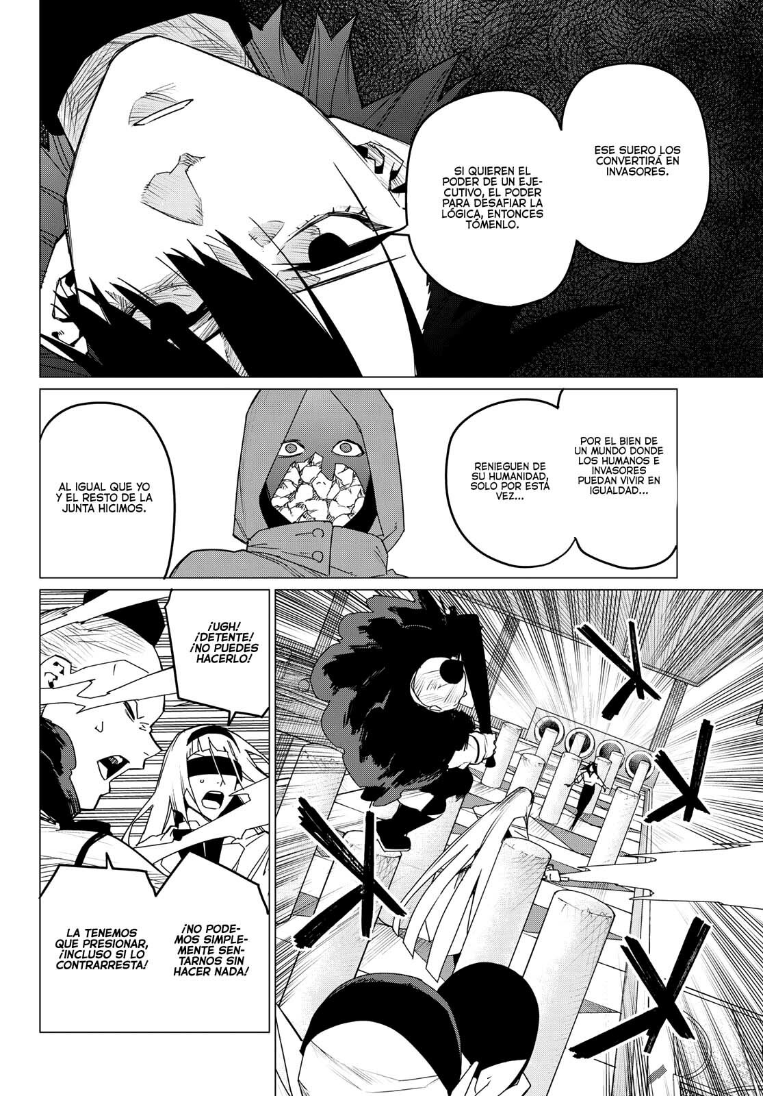 Sentai Daishikkaku Capitulo 99: Batalla de tres frentes, parte 5 página 9