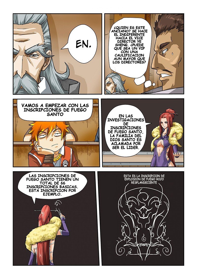 Tales of Demons and Gods Capitulo 12: Inscripcion de explosion de fuego rojo resplandeci página 4