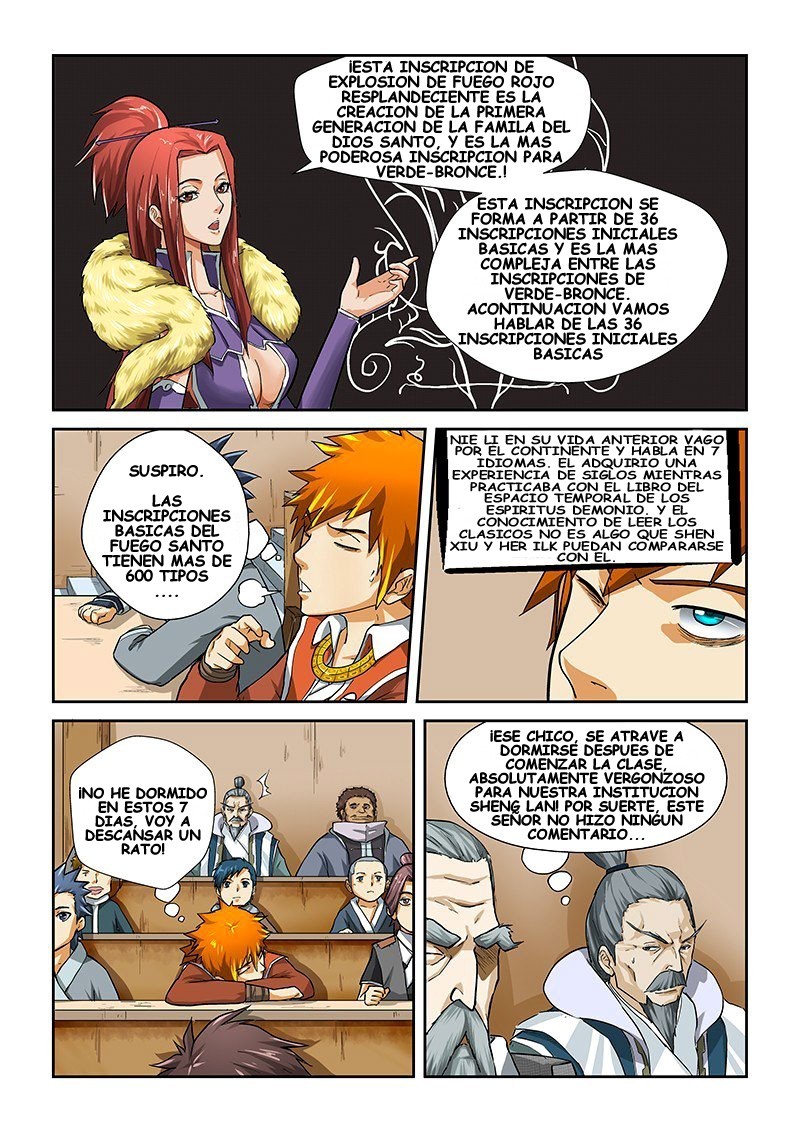 Tales of Demons and Gods Capitulo 12: Inscripcion de explosion de fuego rojo resplandeci página 5