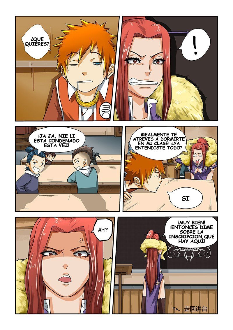Tales of Demons and Gods Capitulo 12: Inscripcion de explosion de fuego rojo resplandeci página 7