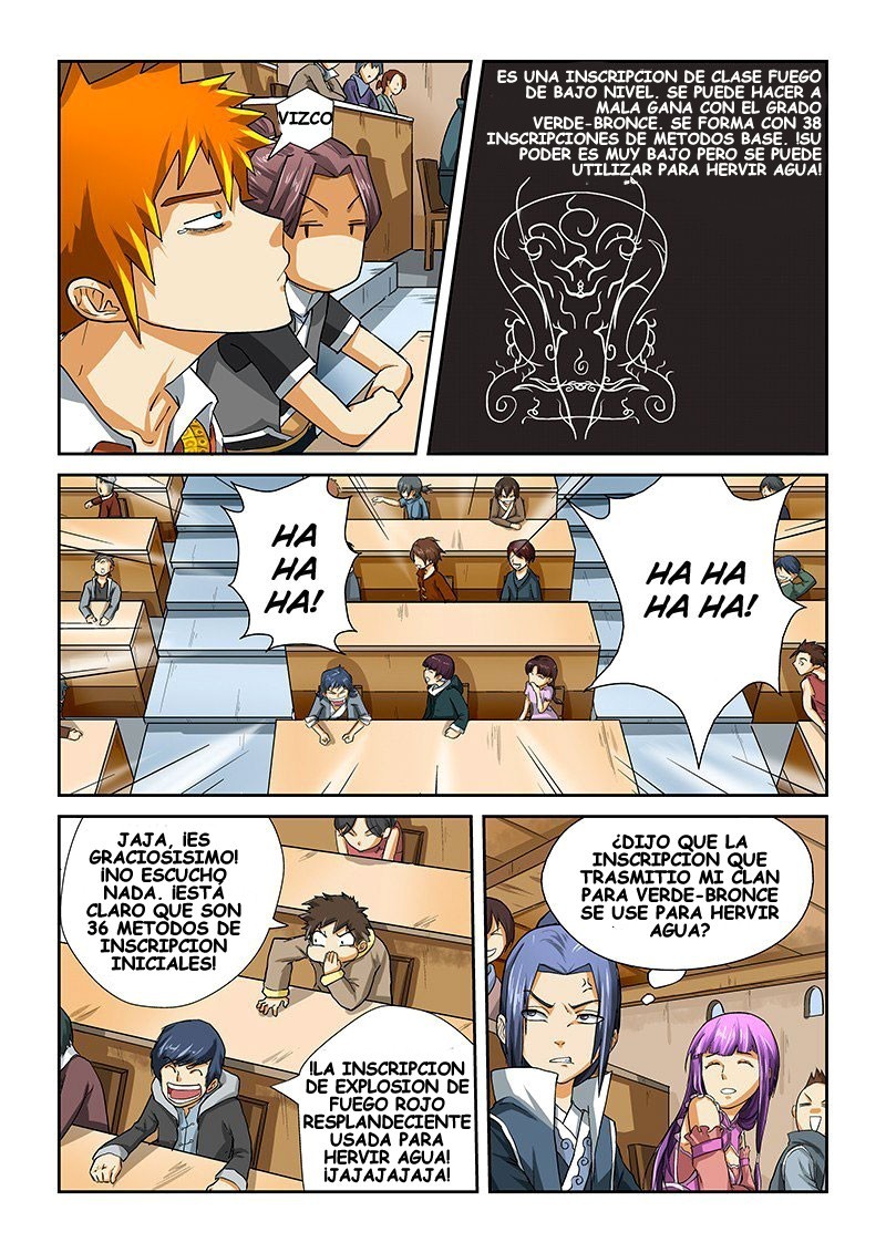 Tales of Demons and Gods Capitulo 12: Inscripcion de explosion de fuego rojo resplandeci página 8