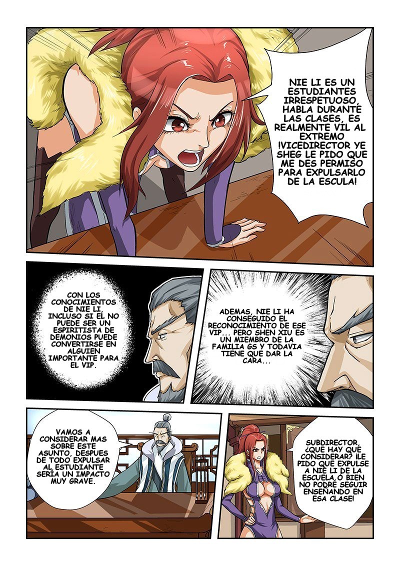 Tales of Demons and Gods Capitulo 14: ¿Dejar la escuela? página 8