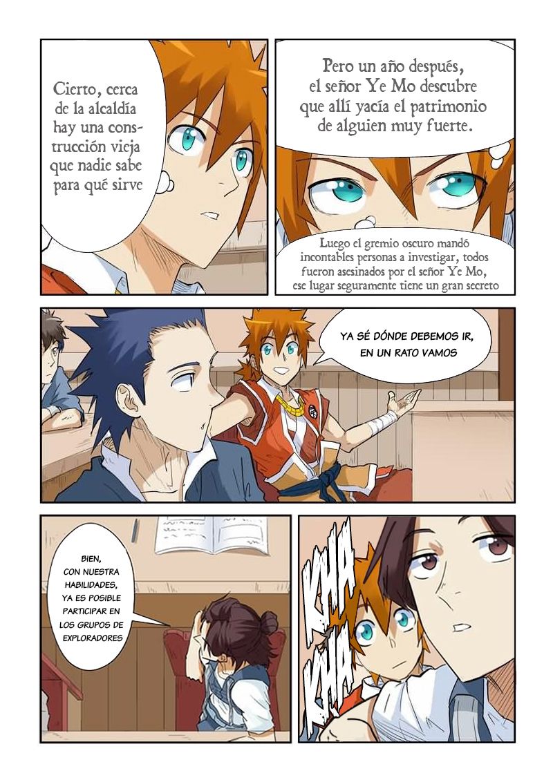Tales of Demons and Gods Capitulo 142: Dragon de tierra de cuernos de oro de Ye Han página 4