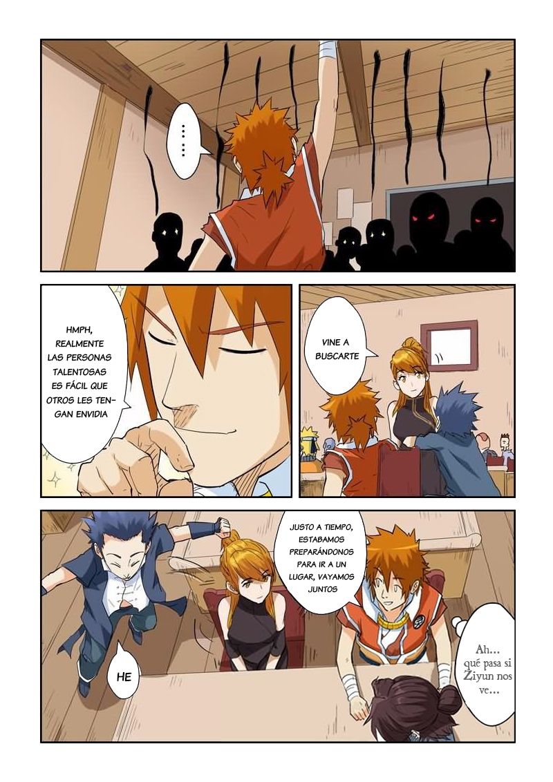 Tales of Demons and Gods Capitulo 142: Dragon de tierra de cuernos de oro de Ye Han página 7