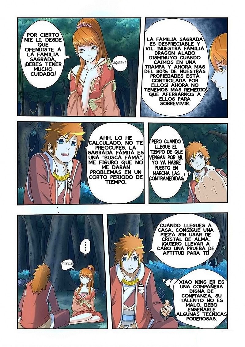 Tales of Demons and Gods Capitulo 25: Tecnica dragon alado "Wind Lightning" página 4