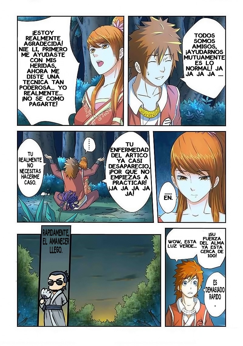 Tales of Demons and Gods Capitulo 25: Tecnica dragon alado "Wind Lightning" página 8