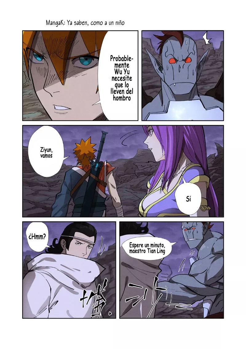 Tales of Demons and Gods Capitulo 260: El joven maestro Tian Ling te salvo página 12