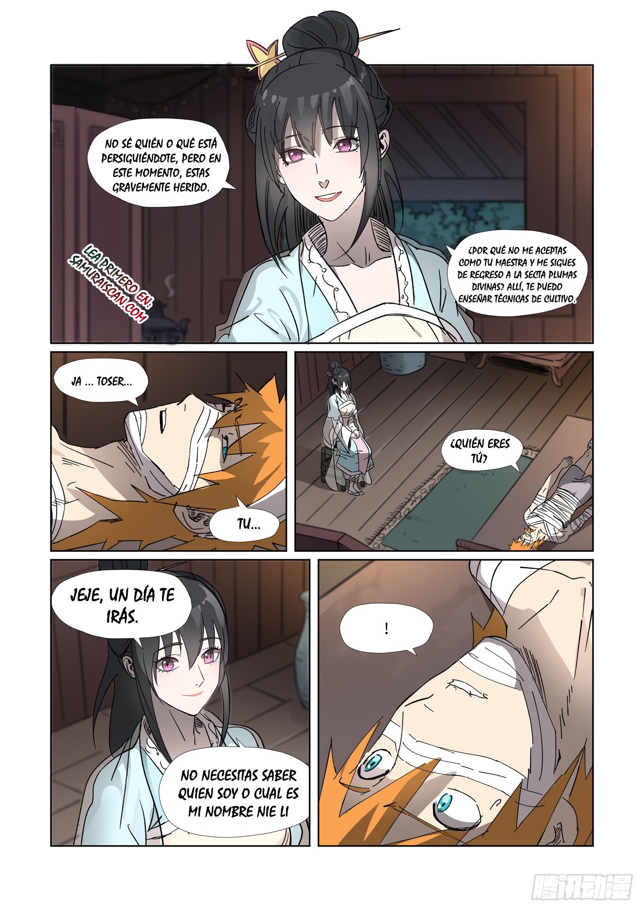 Tales of Demons and Gods Capitulo 311.5: virtuoso como el agua página 3