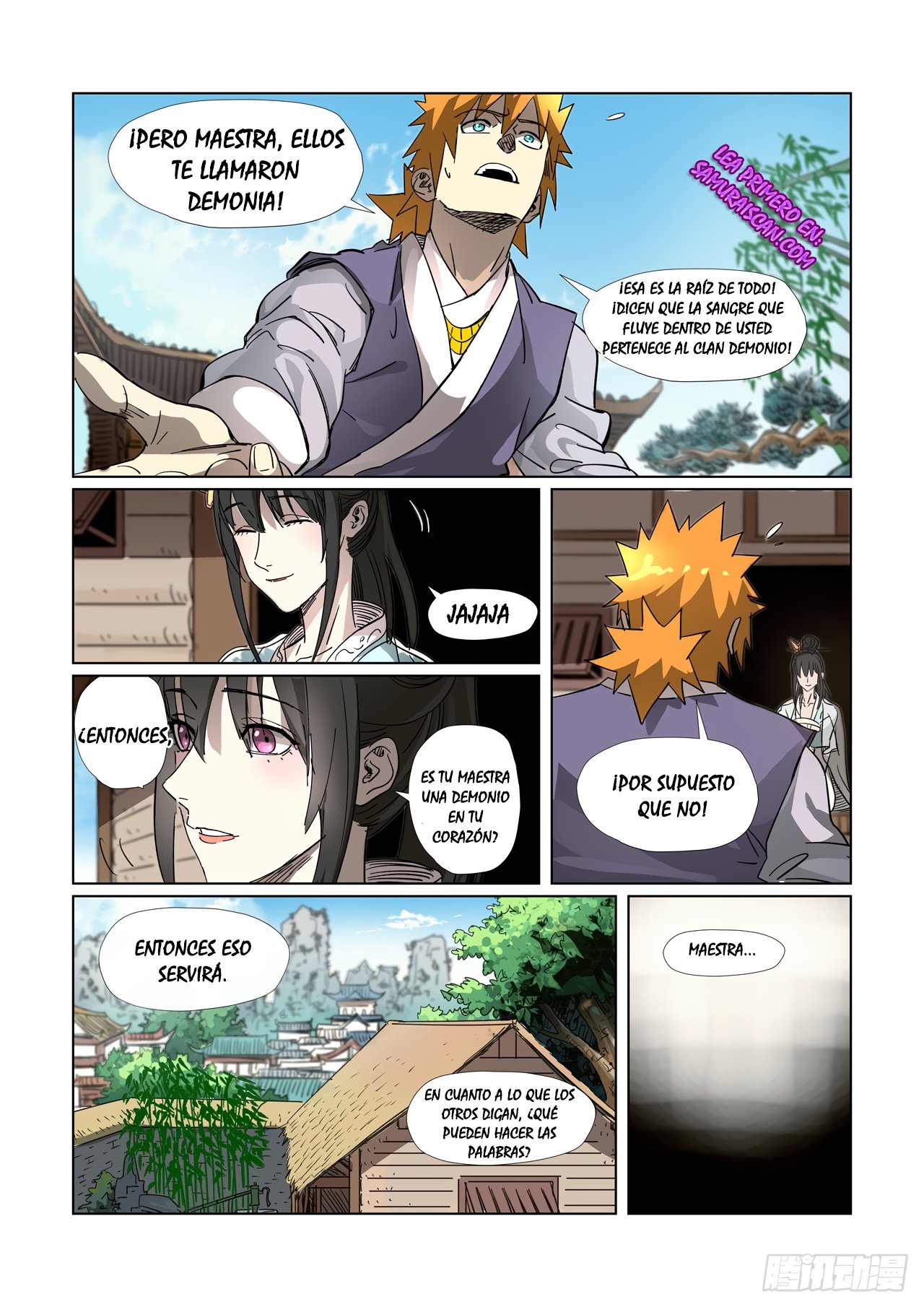 Tales of Demons and Gods Capitulo 311.5: virtuoso como el agua página 5