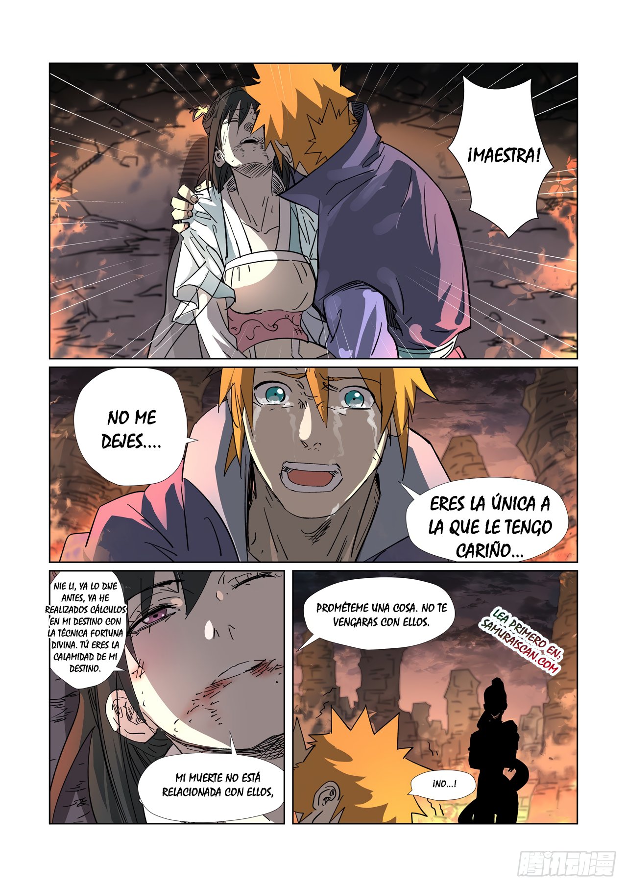 Tales of Demons and Gods Capitulo 311.5: virtuoso como el agua página 6