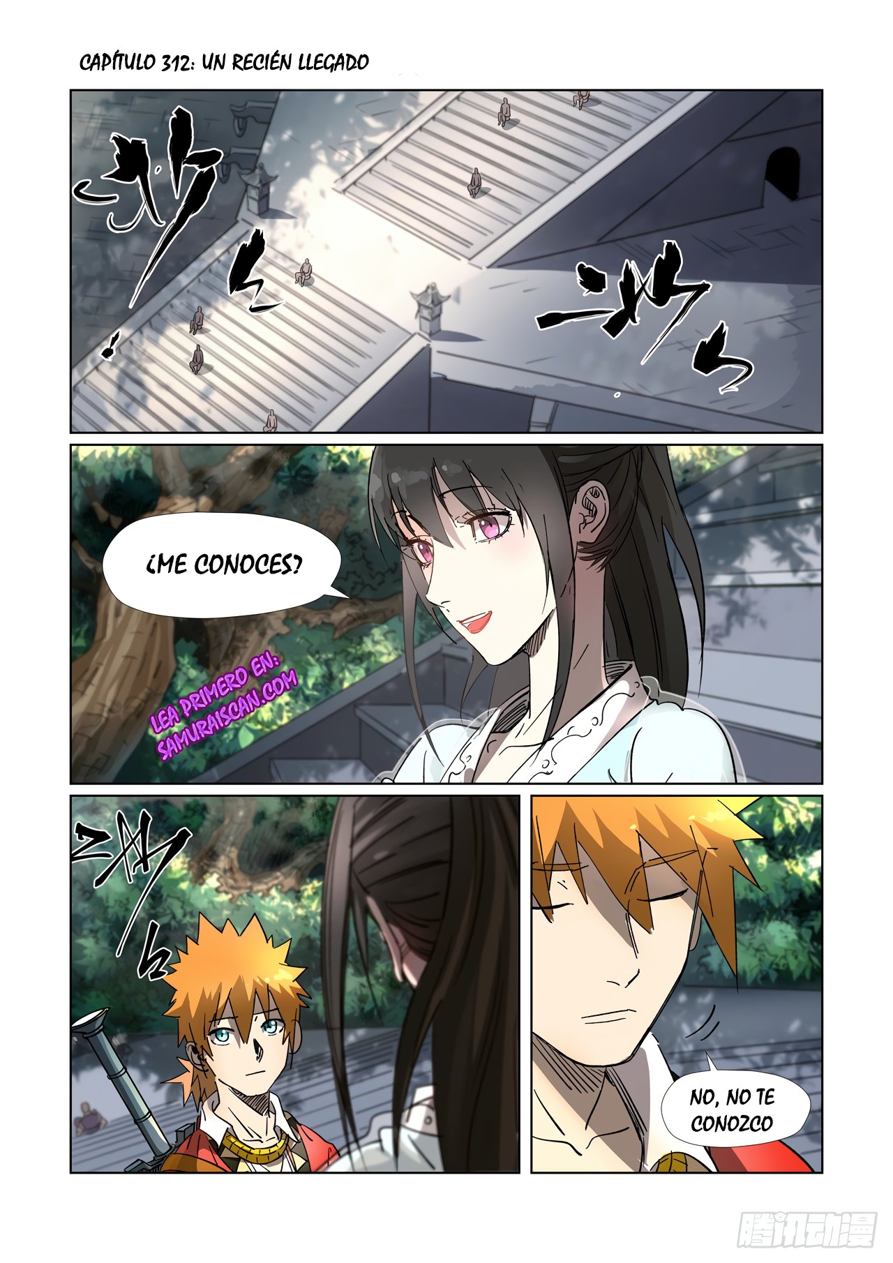 Tales of Demons and Gods Capitulo 312: El recién llegado del Mundo Diminuto página 3