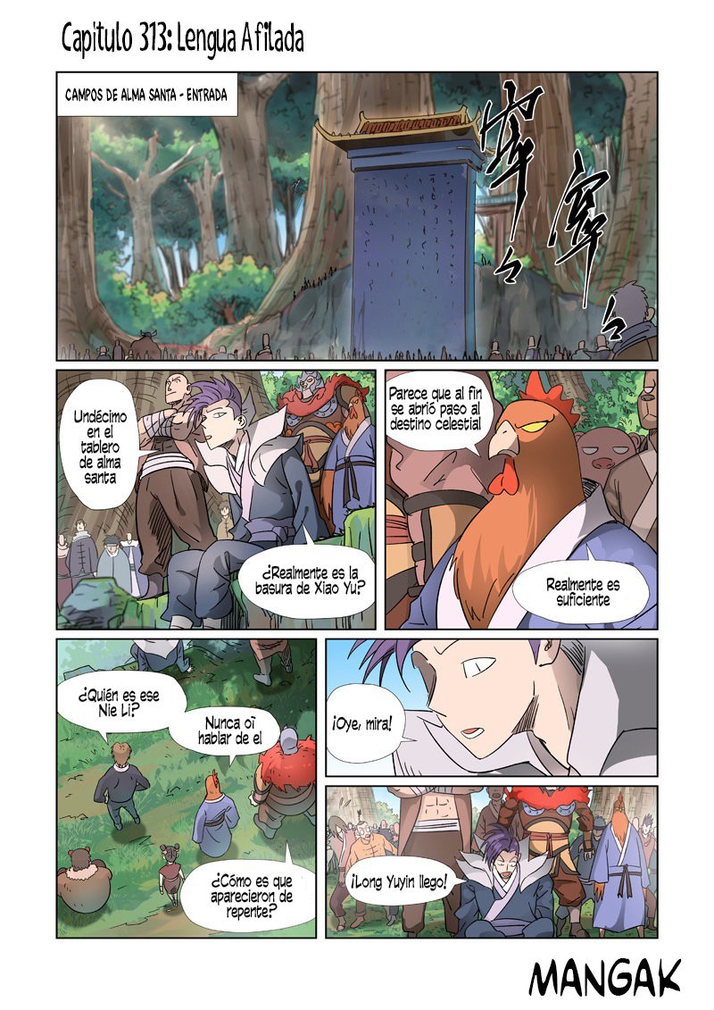 Tales of Demons and Gods Capitulo 313: Lengua Afilada página 3