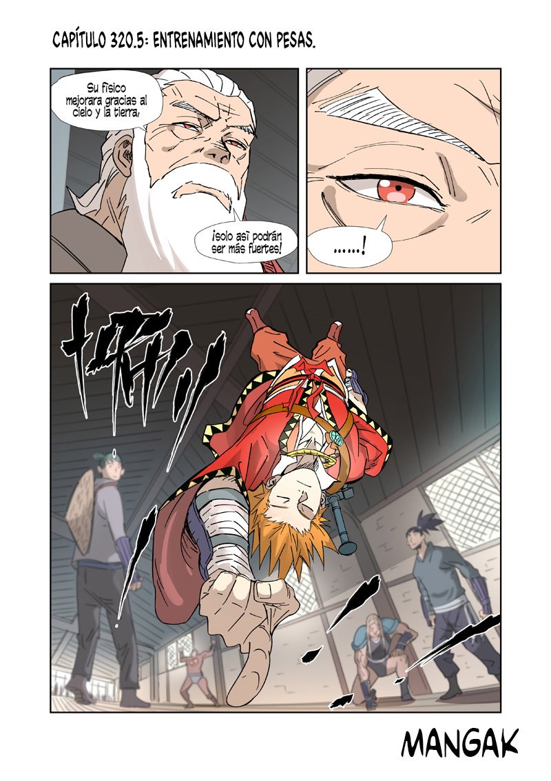 Tales of Demons and Gods Capitulo 320.5: Entrenamiento con pesas part2 página 3