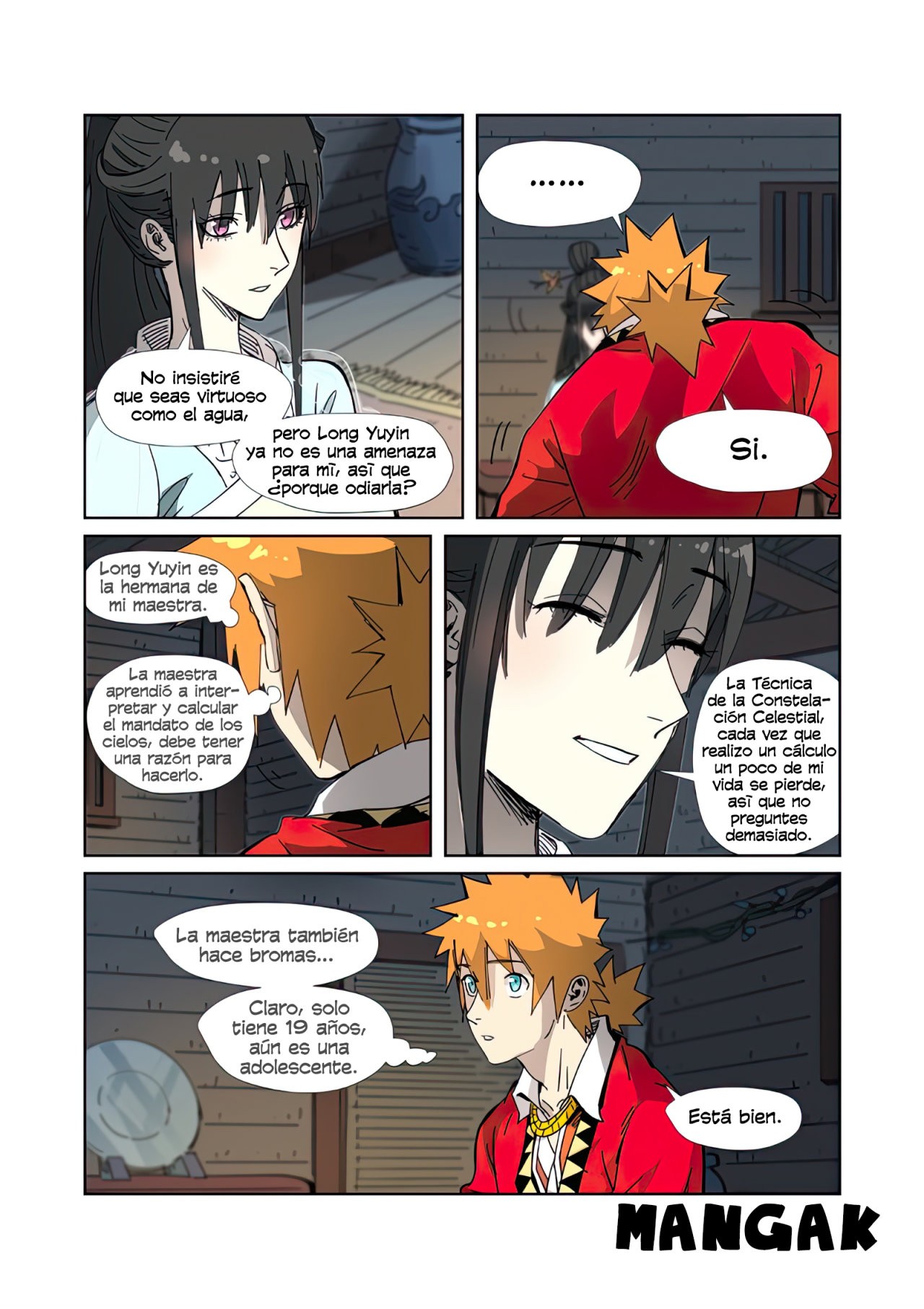 Tales of Demons and Gods Capitulo 329.5: Adiós maestra. página 10