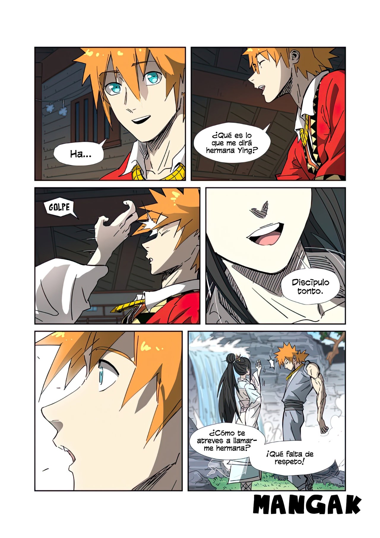 Tales of Demons and Gods Capitulo 329.5: Adiós maestra. página 4