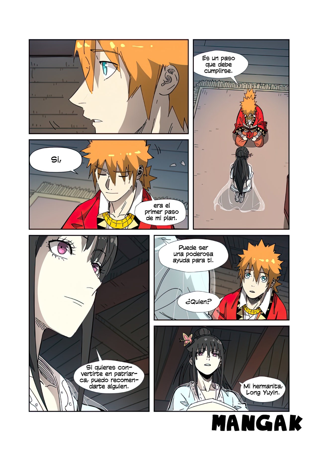 Tales of Demons and Gods Capitulo 329.5: Adiós maestra. página 7