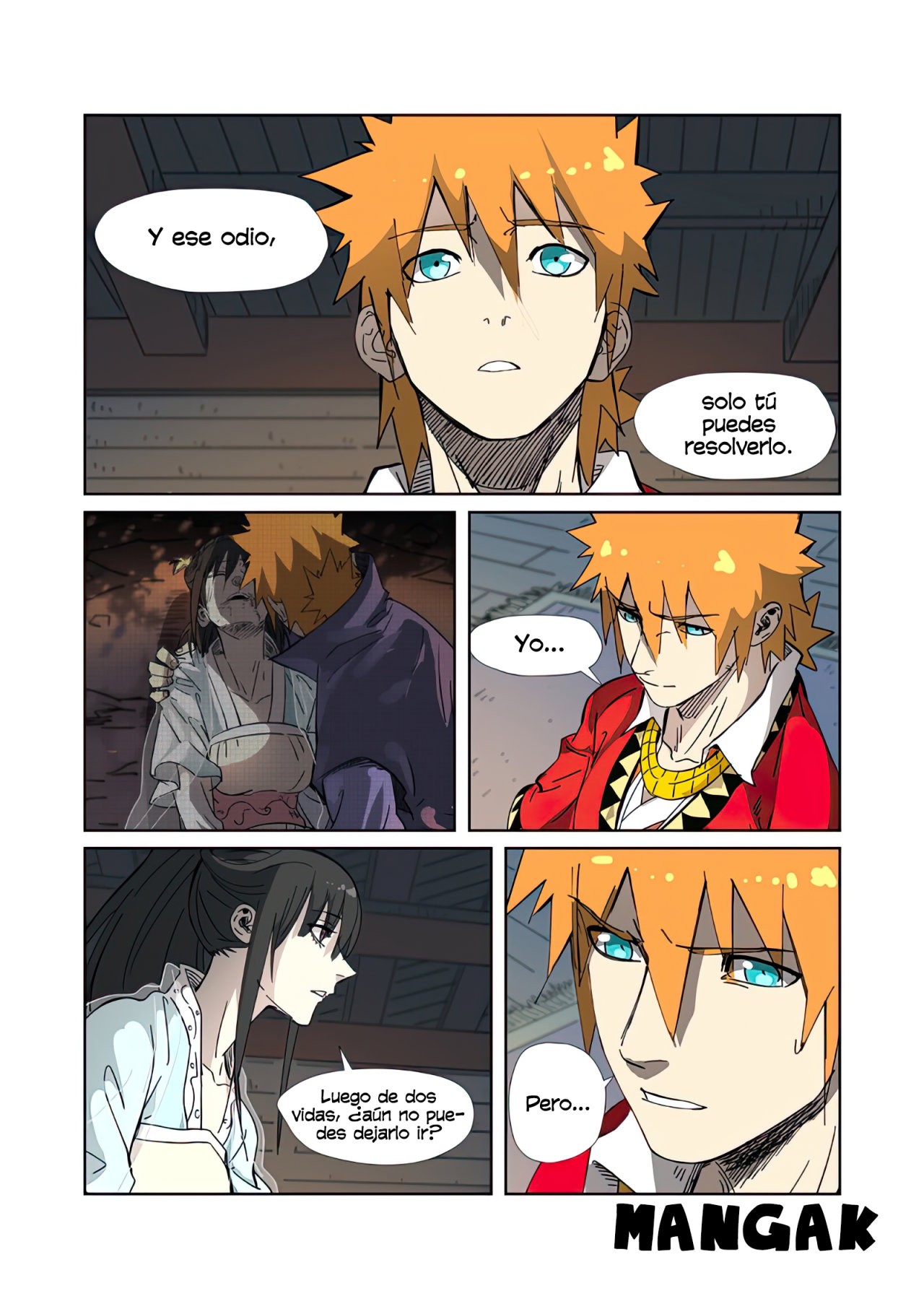 Tales of Demons and Gods Capitulo 329.5: Adiós maestra. página 9