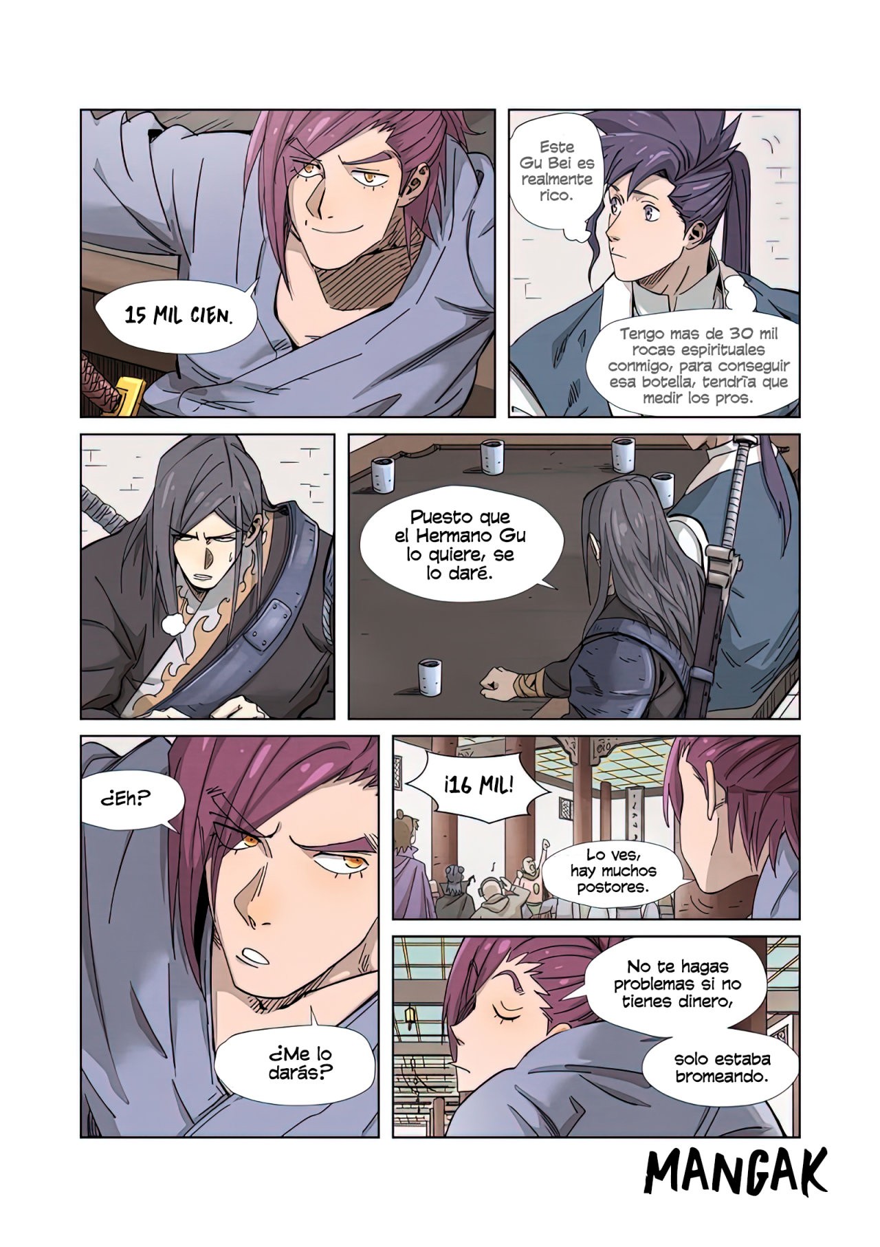 Tales of Demons and Gods Capitulo 336.5: Subastando Objetos página 6