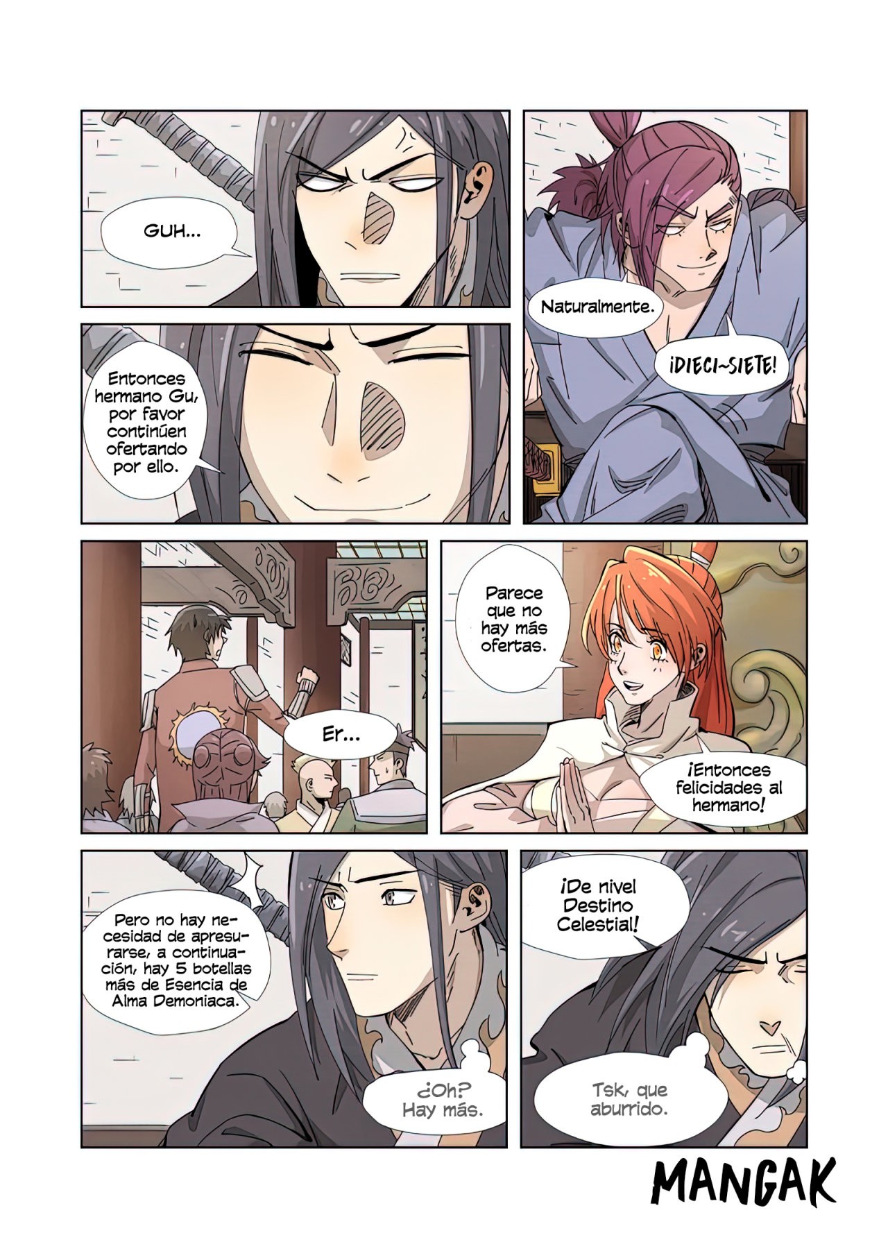 Tales of Demons and Gods Capitulo 336.5: Subastando Objetos página 7