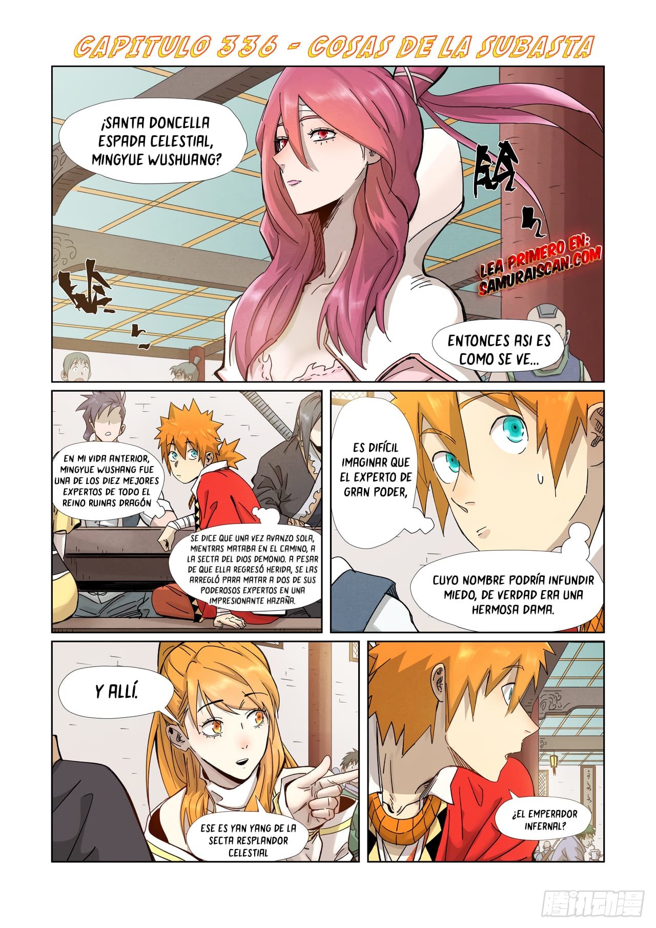 Tales of Demons and Gods Capitulo 336 página 3