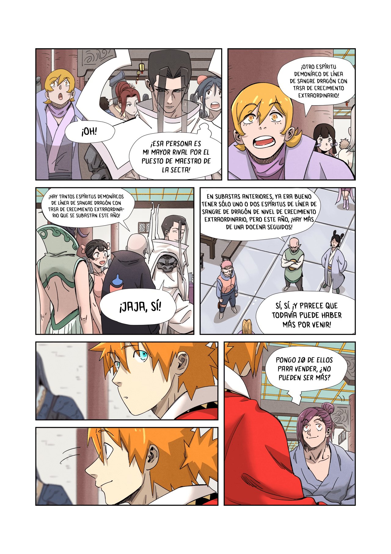 Tales of Demons and Gods Capitulo 337.5 página 6