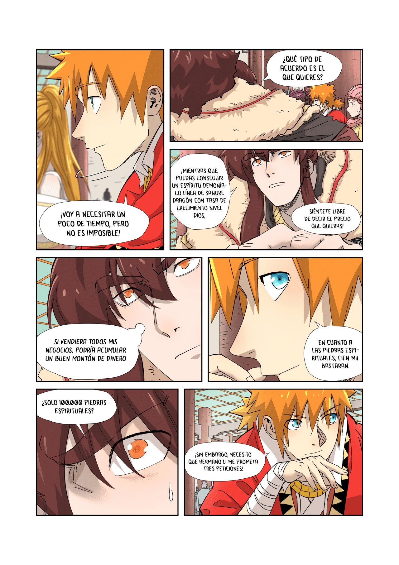 Tales of Demons and Gods Capitulo 337.5 página 9