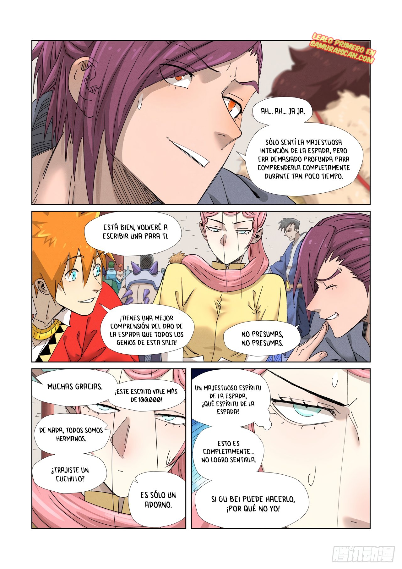 Tales of Demons and Gods Capitulo 342.5 página 5