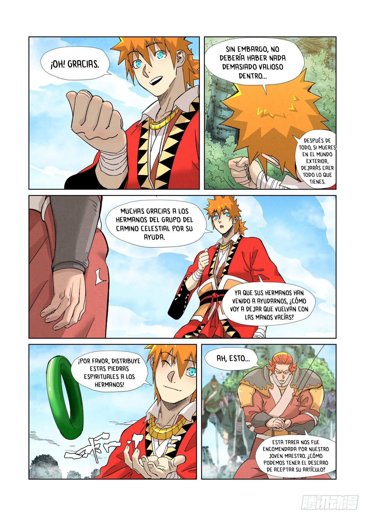 Tales of Demons and Gods Capitulo 352.5 página 4