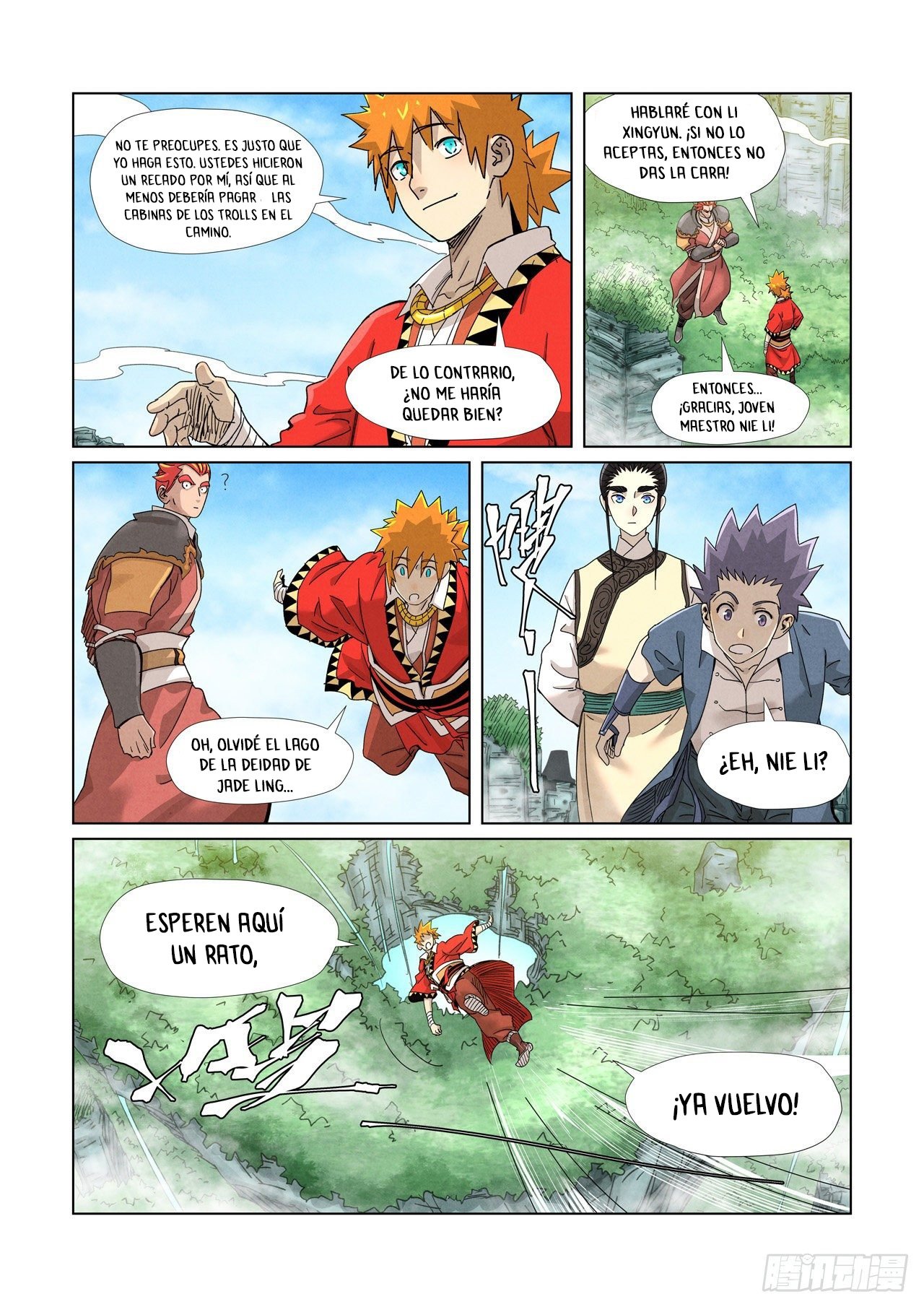 Tales of Demons and Gods Capitulo 352.5 página 5