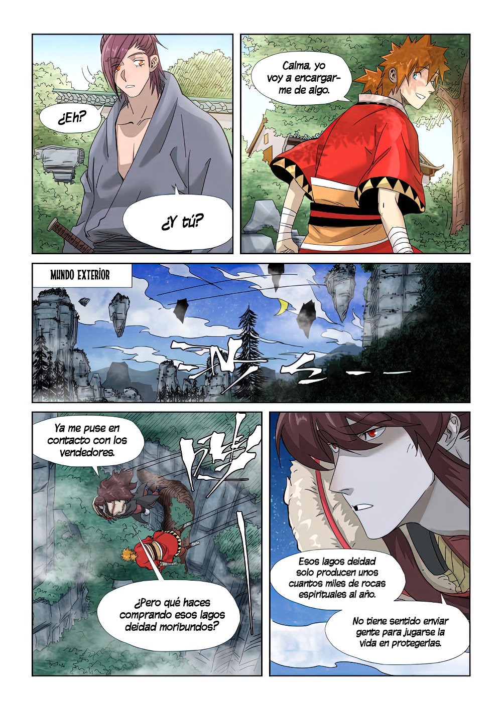 Tales of Demons and Gods Capitulo 353.5: Formando la Liga Demonio página 11