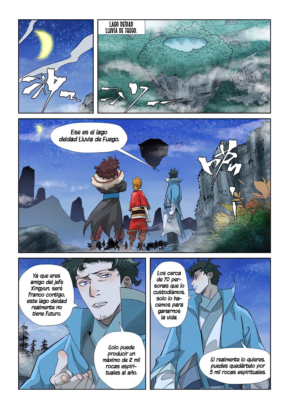 Tales of Demons and Gods Capitulo 353.5: Formando la Liga Demonio página 13