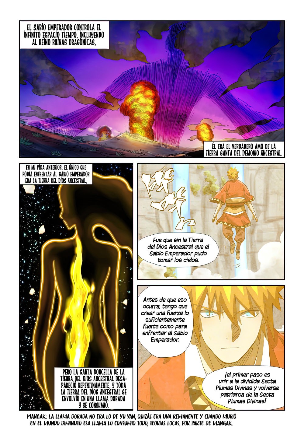 Tales of Demons and Gods Capitulo 353.5: Formando la Liga Demonio página 8