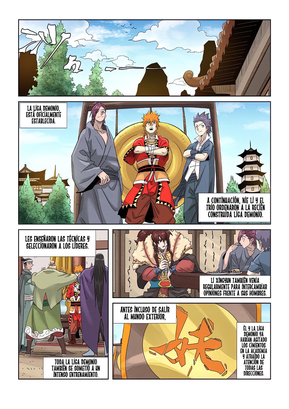 Tales of Demons and Gods Capitulo 353.5: Formando la Liga Demonio página 9