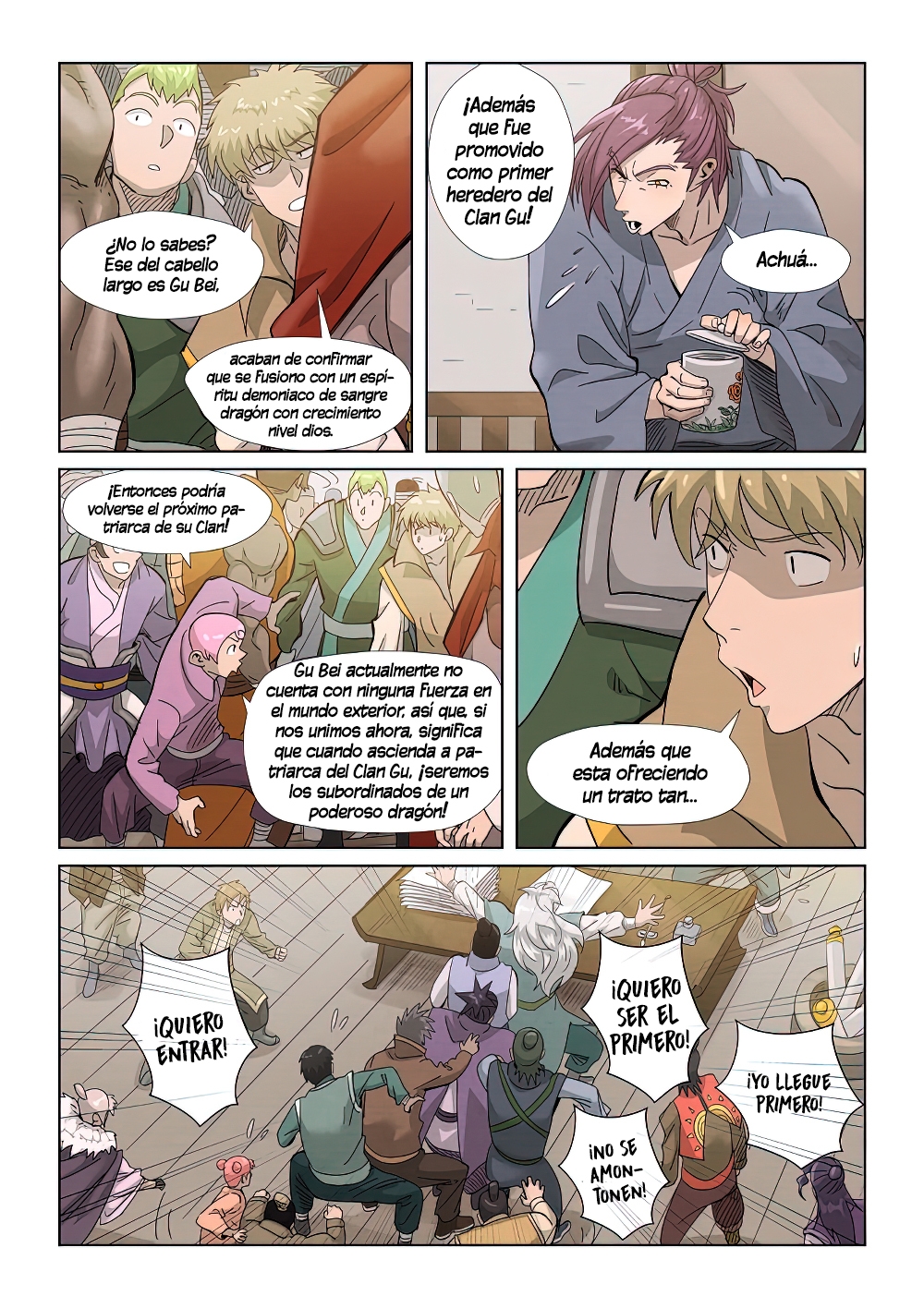 Tales of Demons and Gods Capitulo 353: Formando la Liga Demonio. página 12
