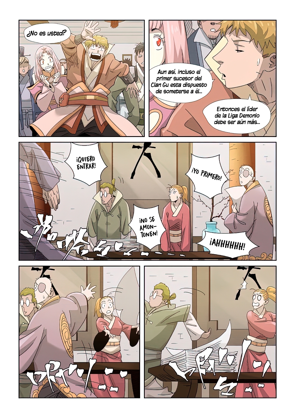 Tales of Demons and Gods Capitulo 353: Formando la Liga Demonio. página 14
