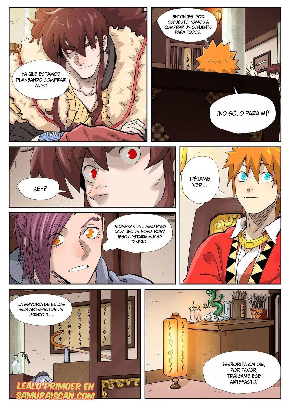 Tales of Demons and Gods Capitulo 367.5 página 3