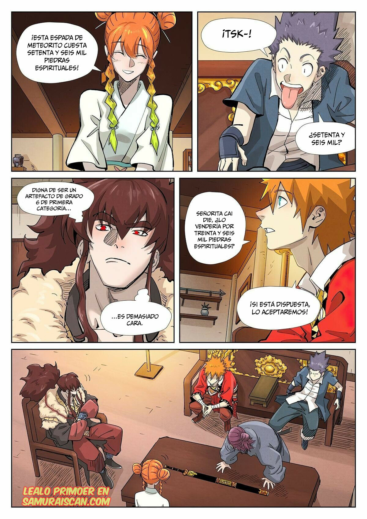 Tales of Demons and Gods Capitulo 367.5 página 6