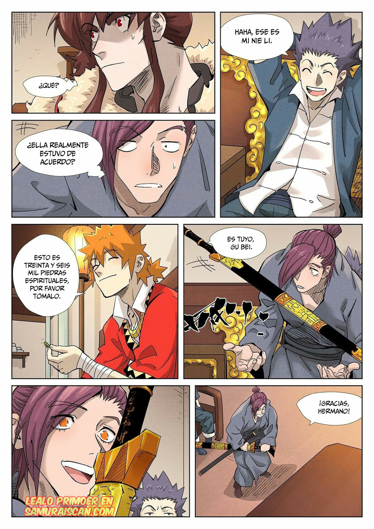 Tales of Demons and Gods Capitulo 367.5 página 8