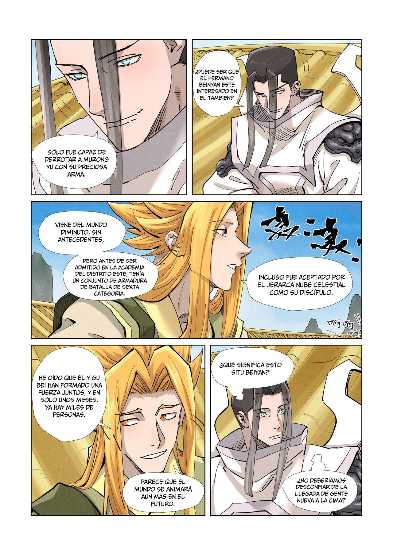 Tales of Demons and Gods Capitulo 370.5 página 6