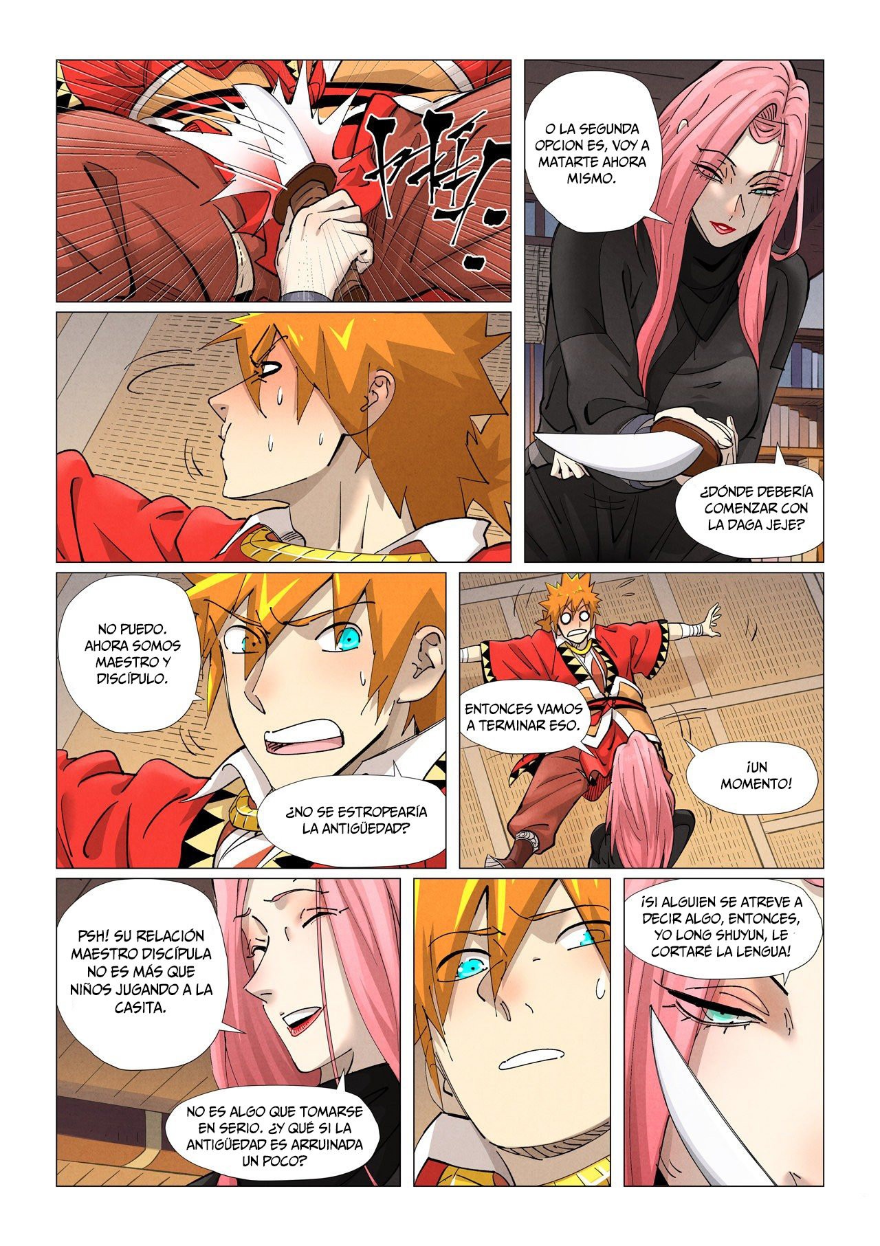 Tales of Demons and Gods Capitulo 377.5 página 8