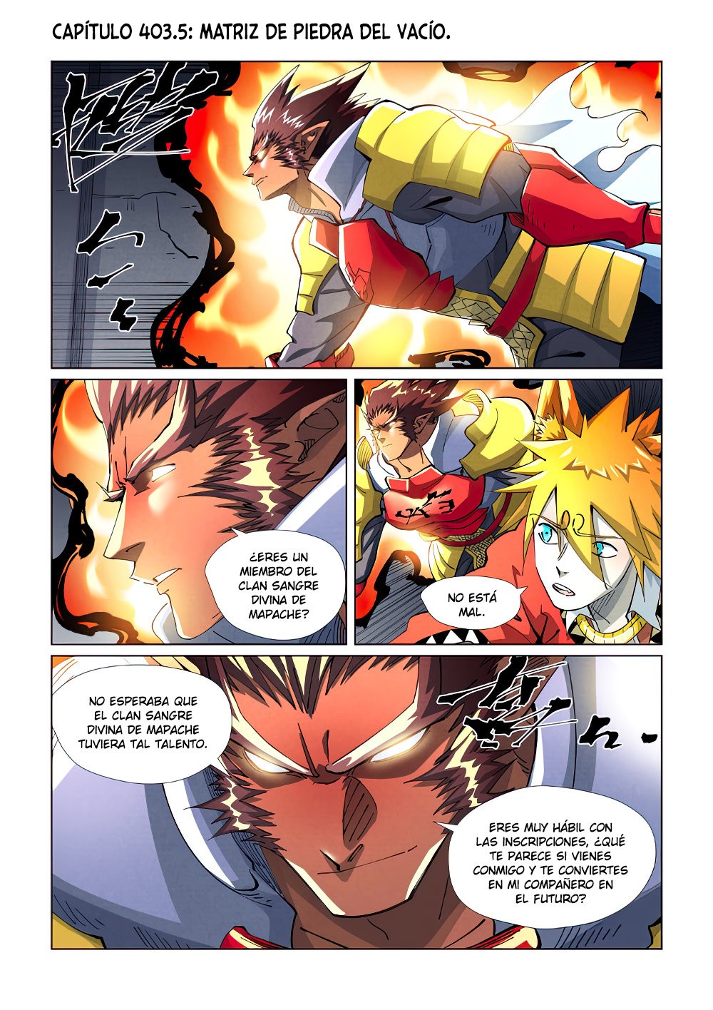 Tales of Demons and Gods Capitulo 403.5 página 3