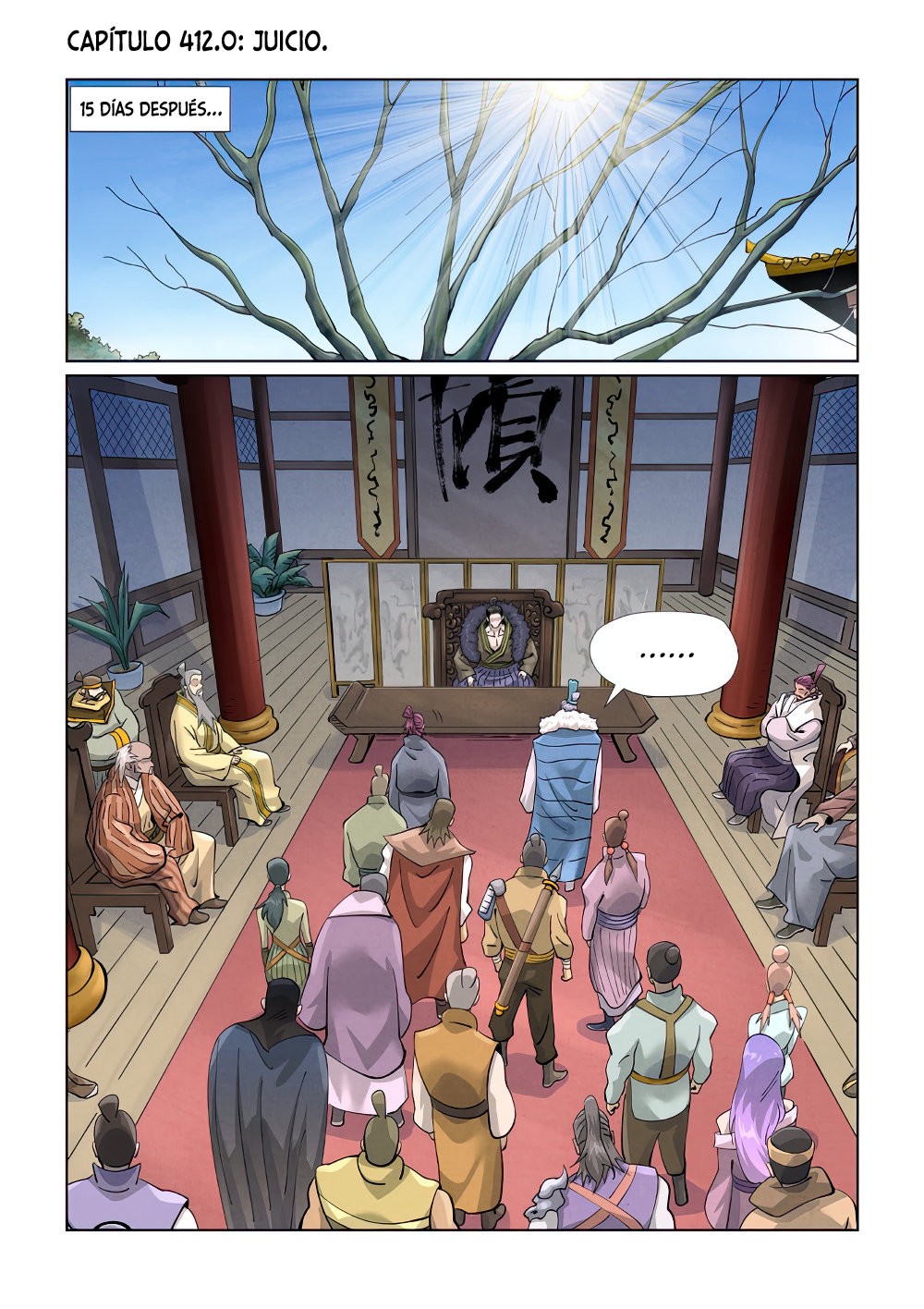 Tales of Demons and Gods Capitulo 412: Juicio página 3