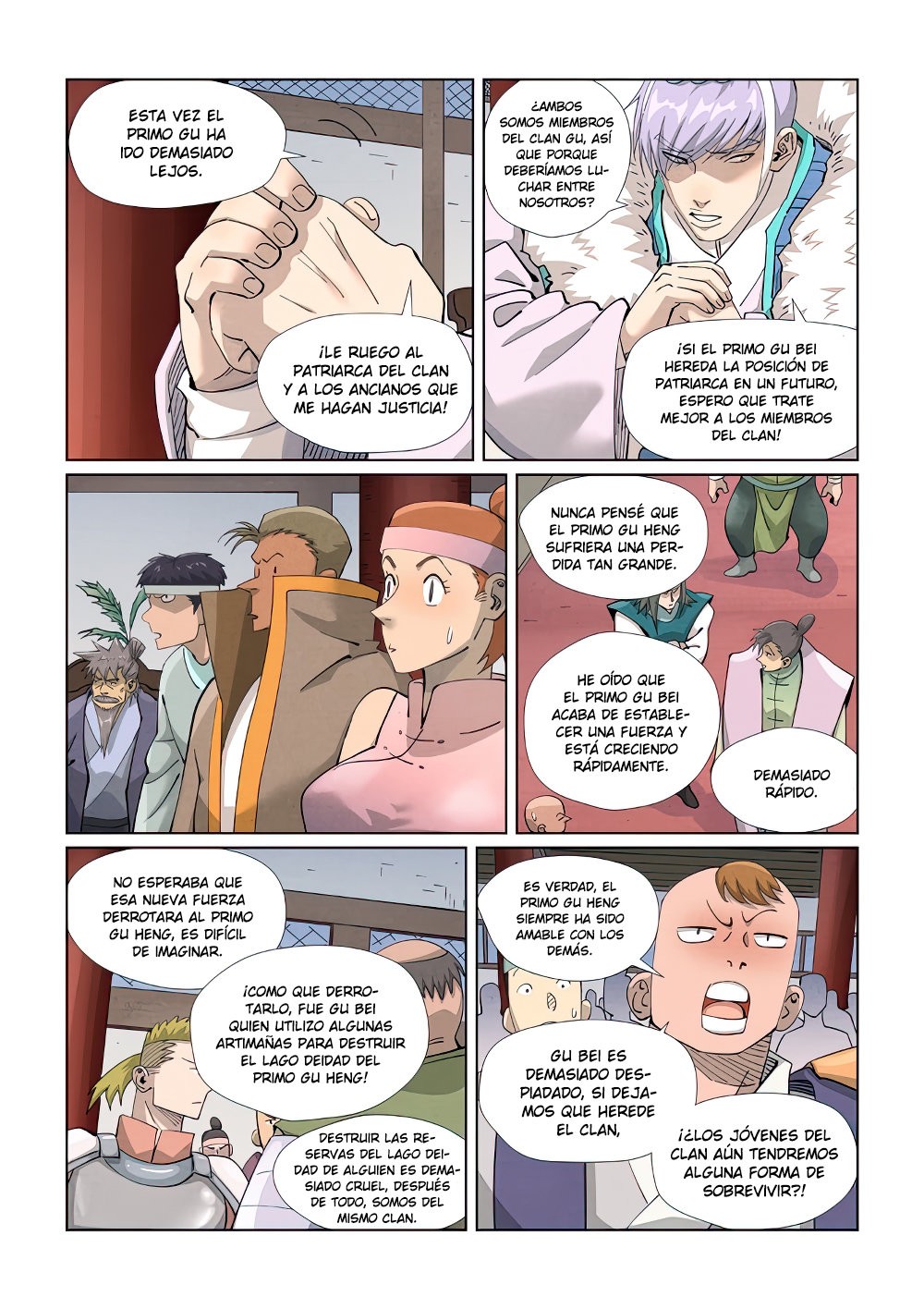 Tales of Demons and Gods Capitulo 412: Juicio página 4