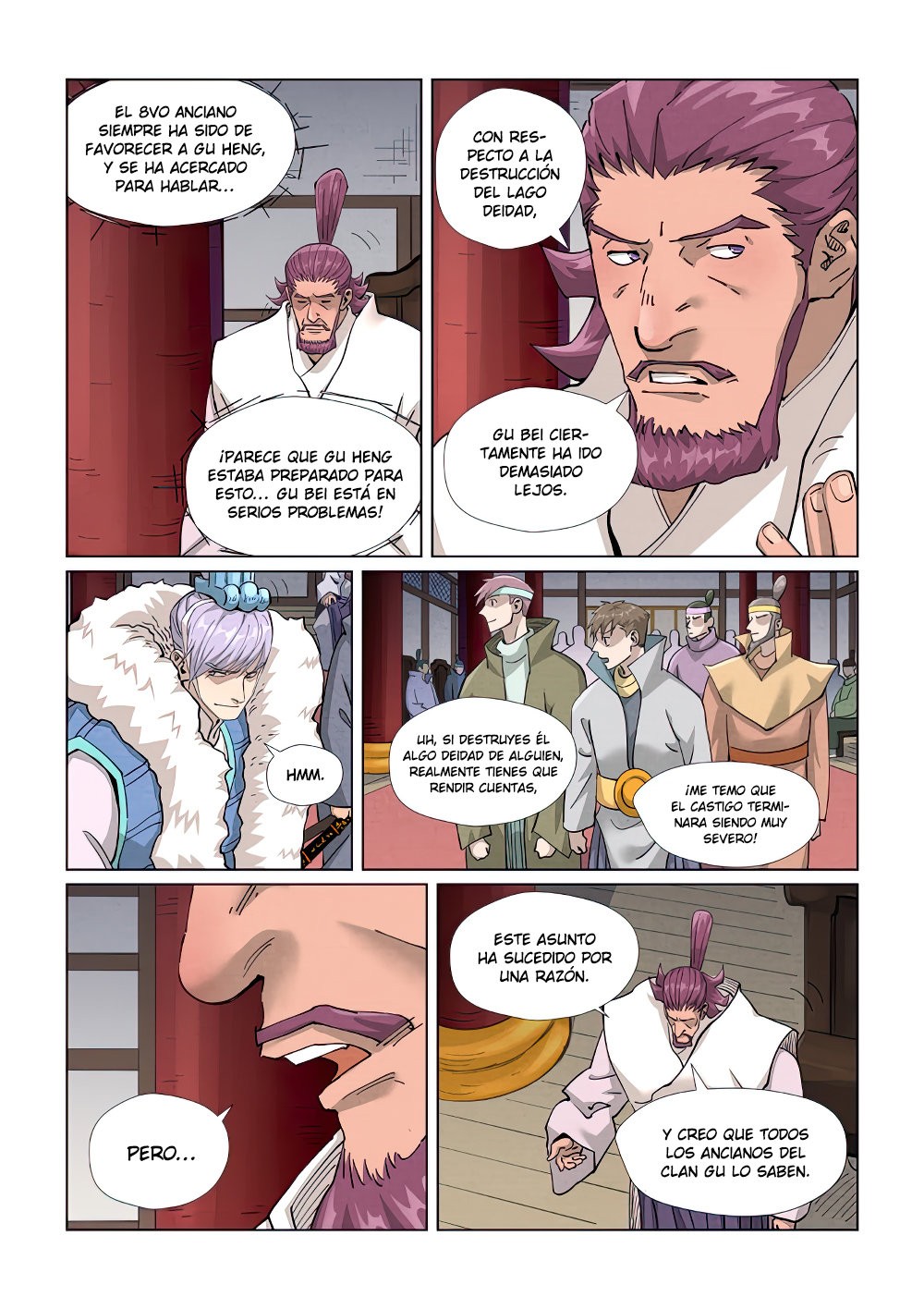 Tales of Demons and Gods Capitulo 412: Juicio página 9