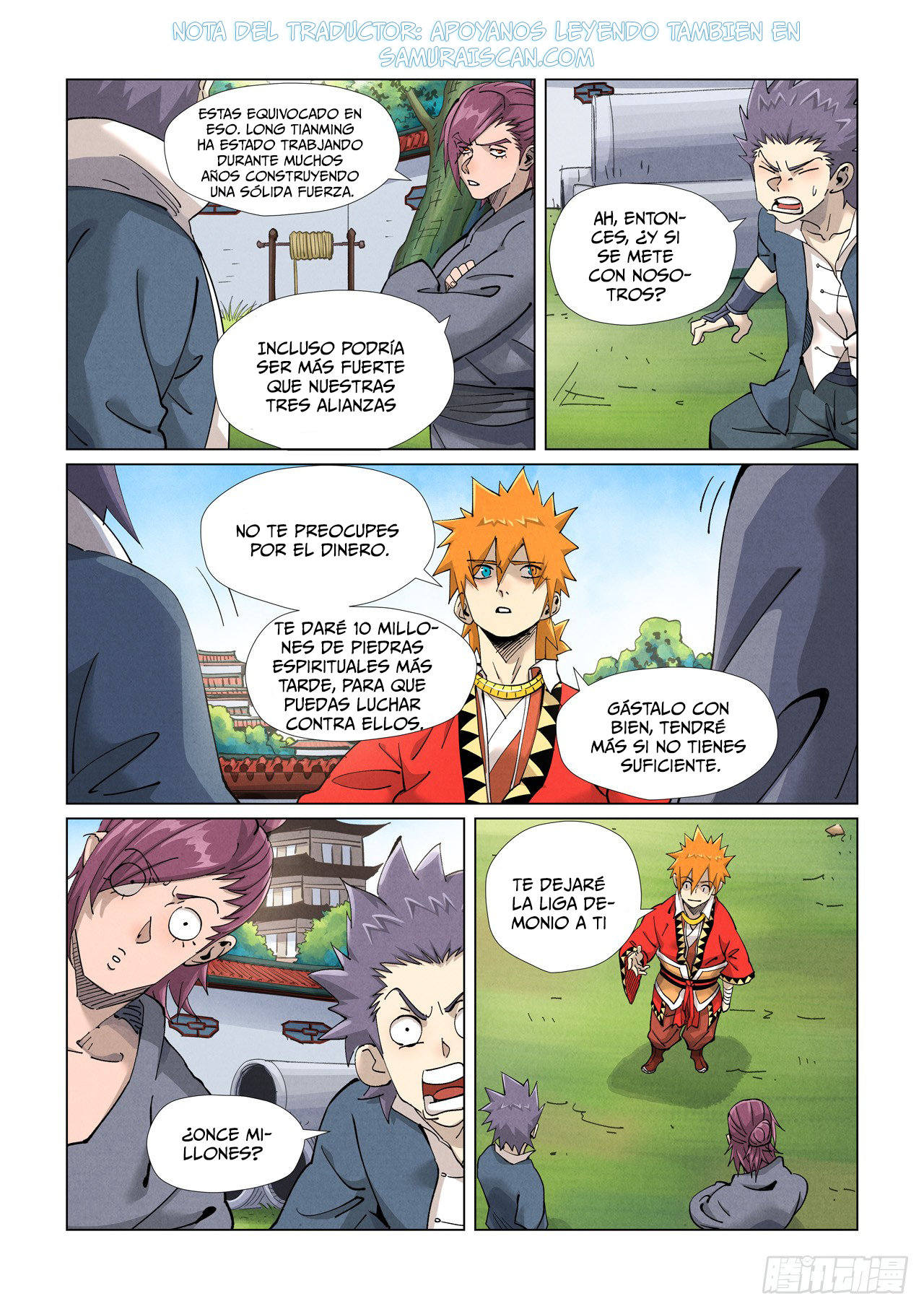 Tales of Demons and Gods Capitulo 413 página 6