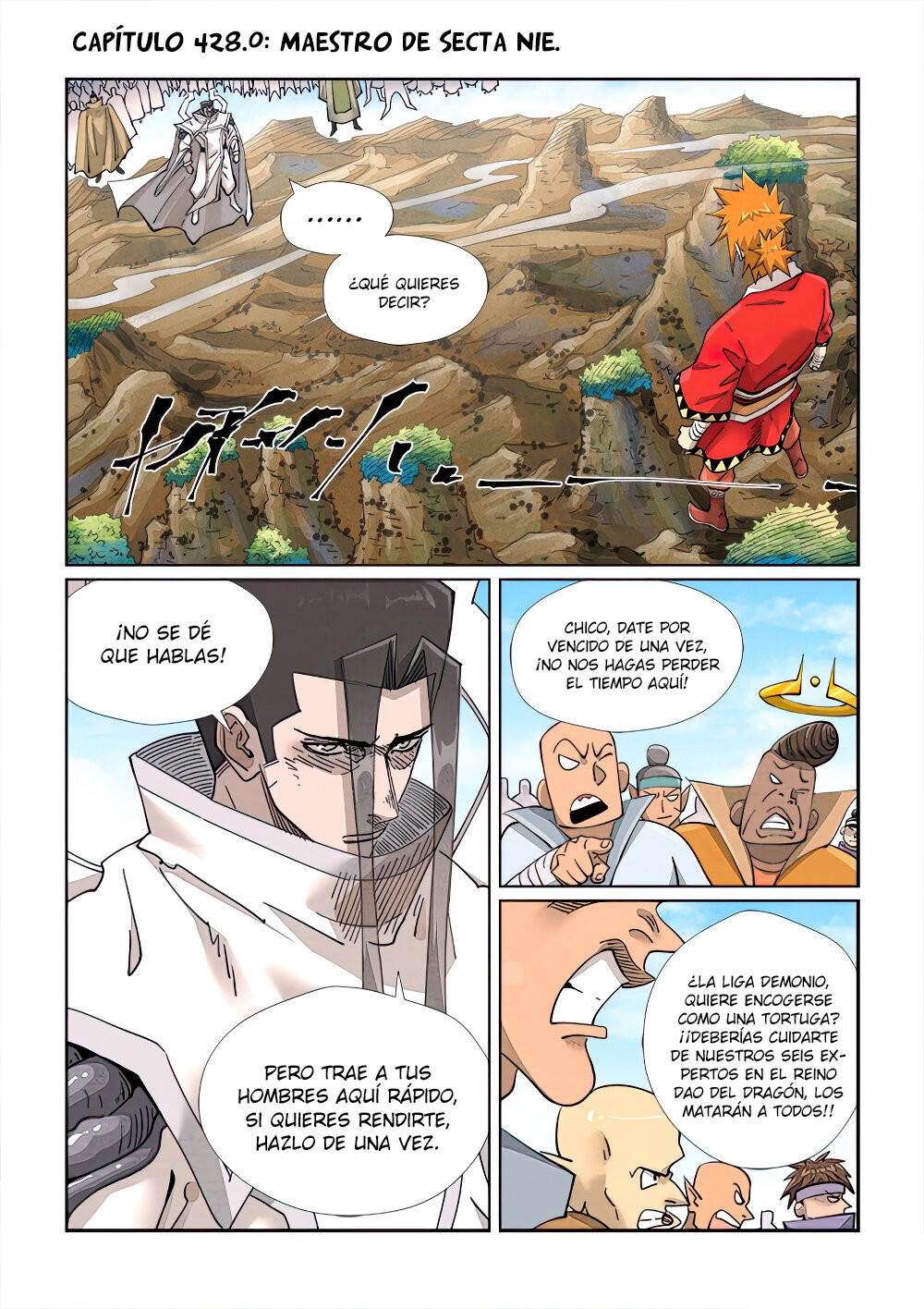 Tales of Demons and Gods Capitulo 428: Maestro de Secta Nie página 3