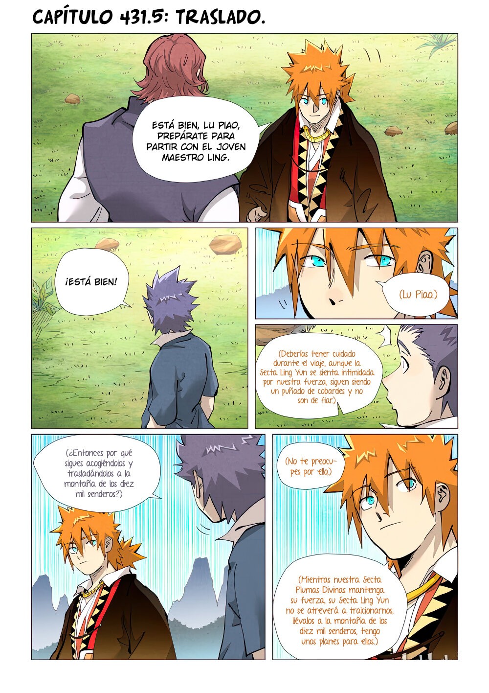 Tales of Demons and Gods Capitulo 431.5: Traslado página 3